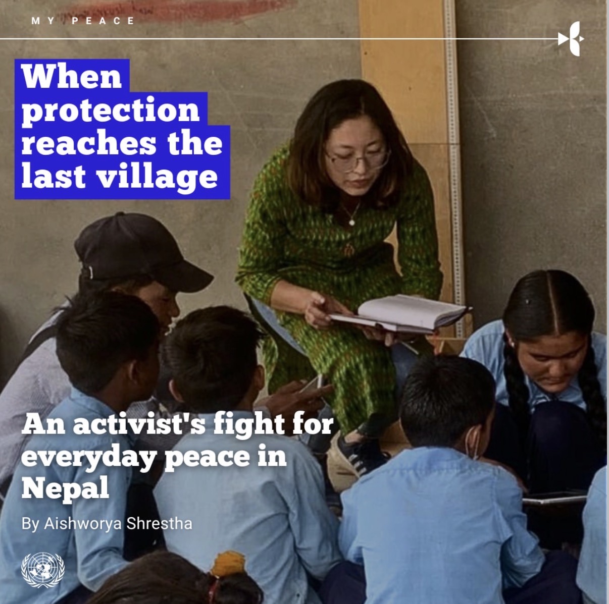 UN feature — When protection reaches the last village: an activist's fight for everyday peace in Nepal, by Aishworya Shrestha